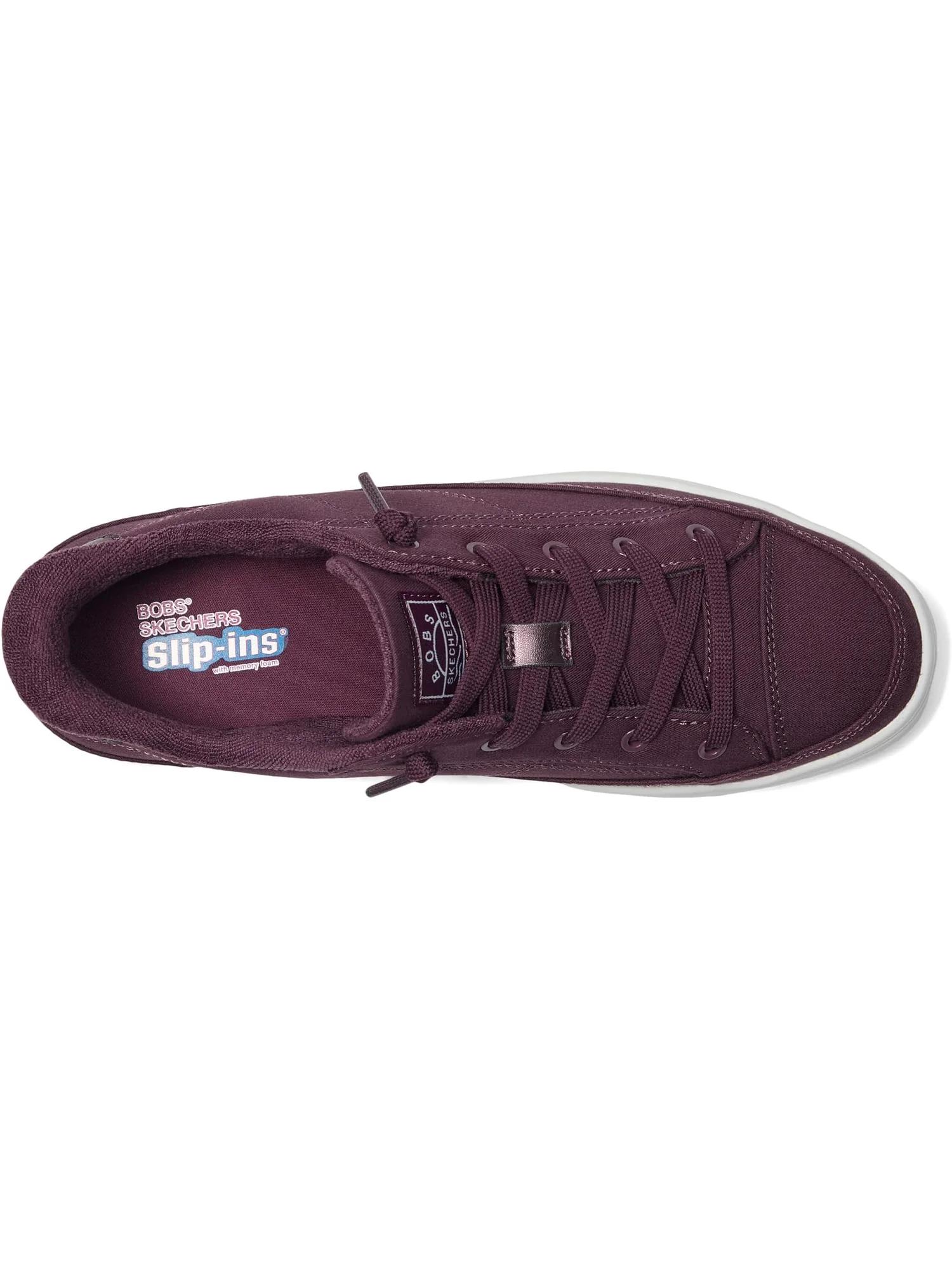 Кроссовки BOBS from SKECHERS Bobs Social, цвет Burgandy — 2