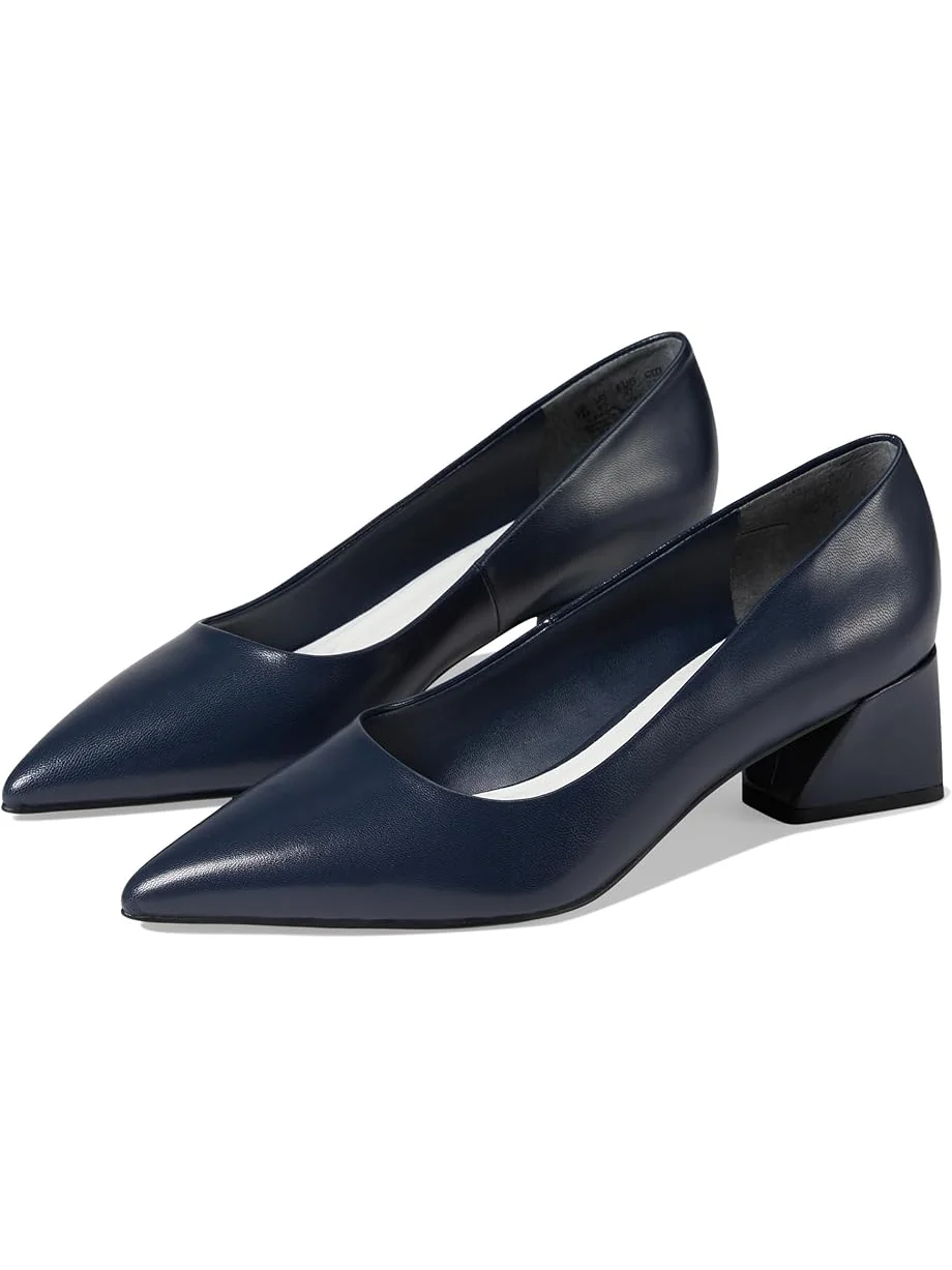 Туфли Franco Sarto Racer Pointed Toe Block Heel Pump — 1