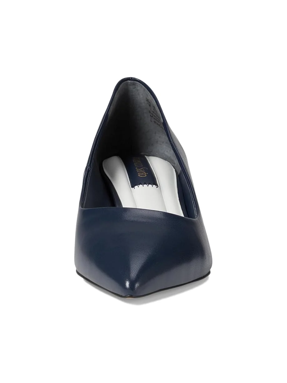 Туфли Franco Sarto Racer Pointed Toe Block Heel Pump — 2