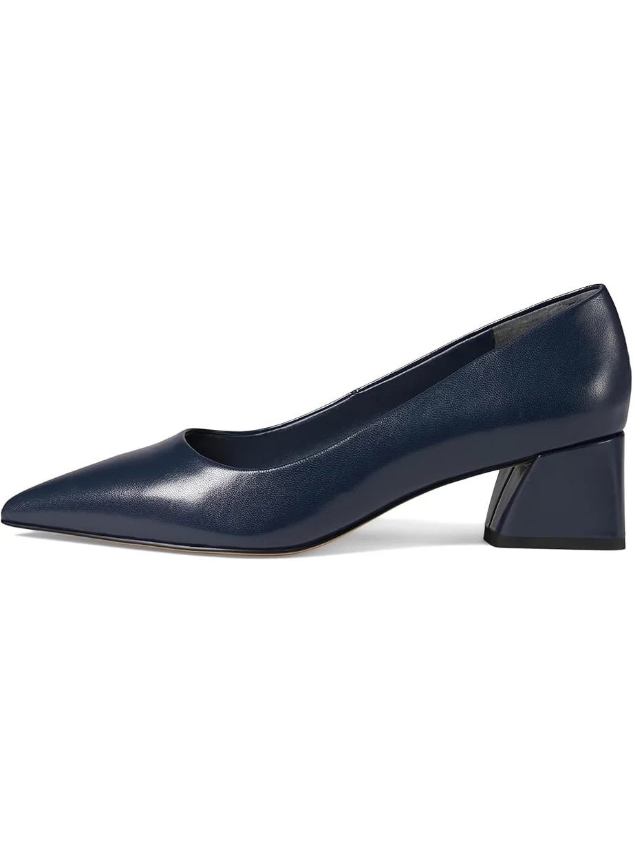 Туфли Franco Sarto Racer Pointed Toe Block Heel Pump — 4