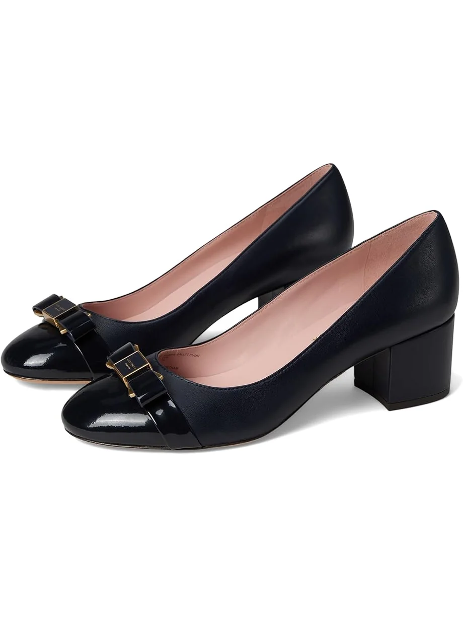 Туфли Kate Spade New York Bowdie Smooth Leather Ballet Pump — 1