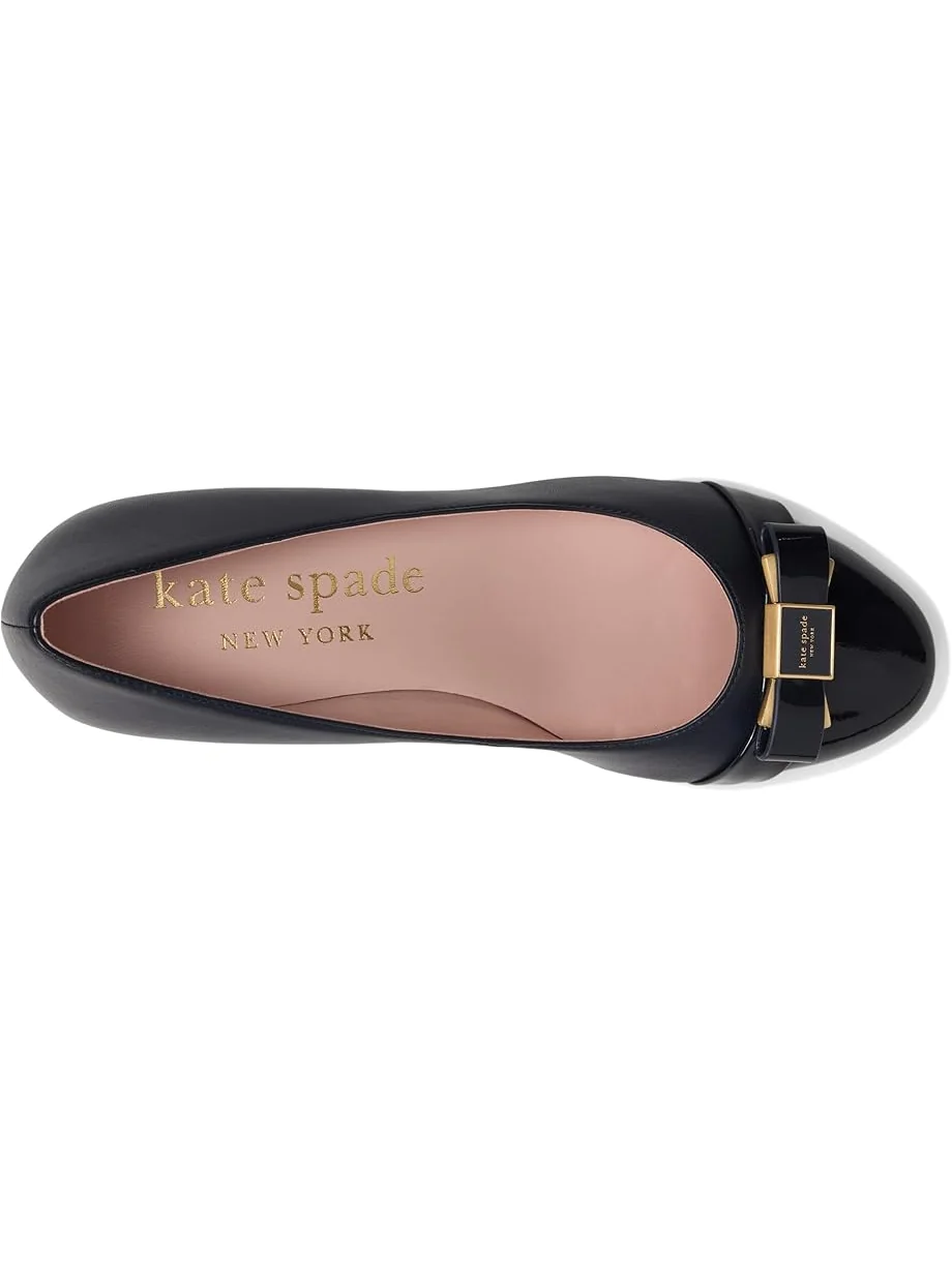 Туфли Kate Spade New York Bowdie Smooth Leather Ballet Pump — 2