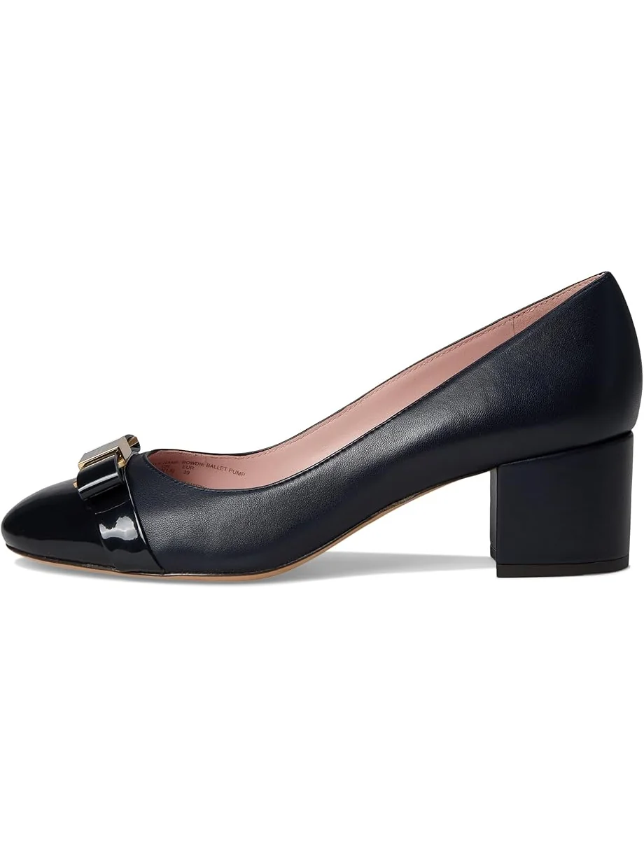 Туфли Kate Spade New York Bowdie Smooth Leather Ballet Pump — 4