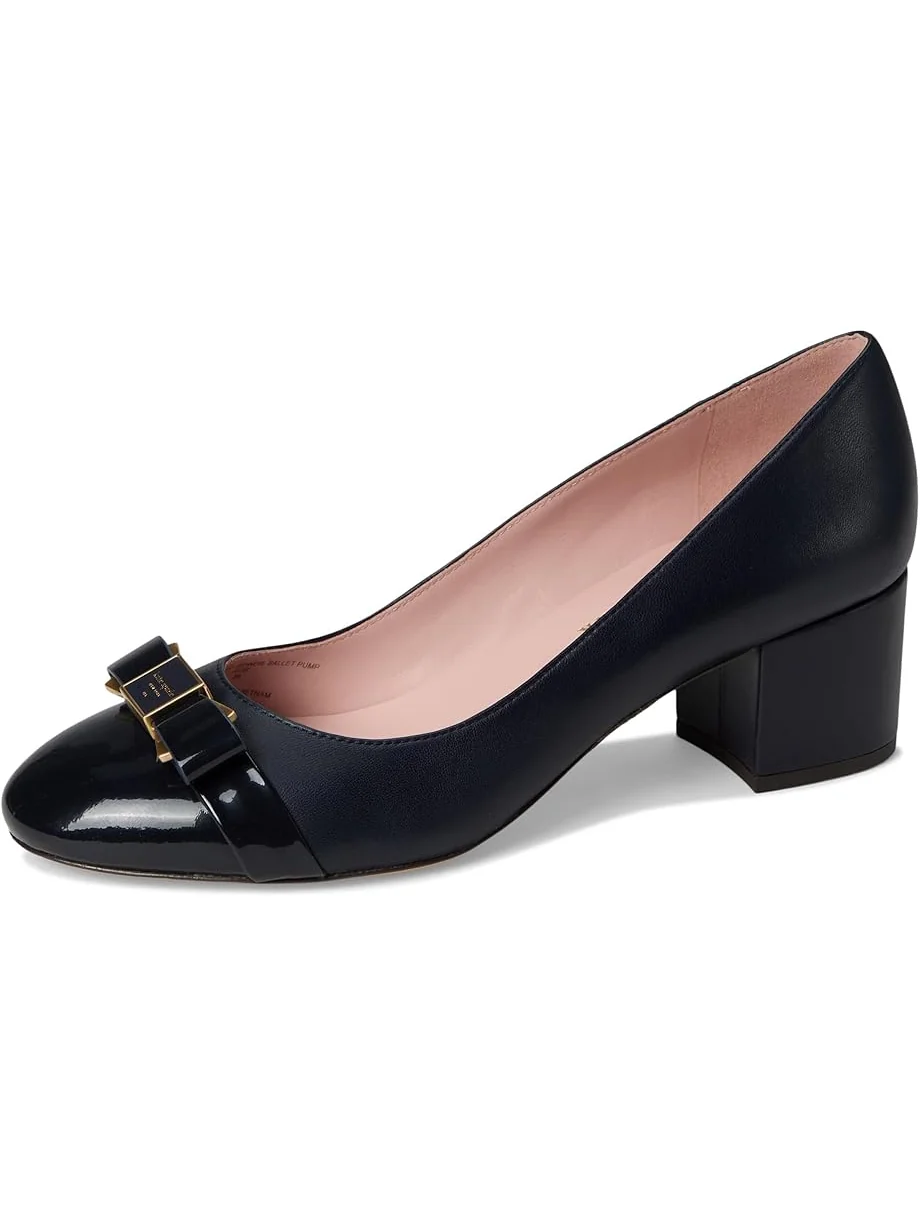 Туфли Kate Spade New York Bowdie Smooth Leather Ballet Pump — 7