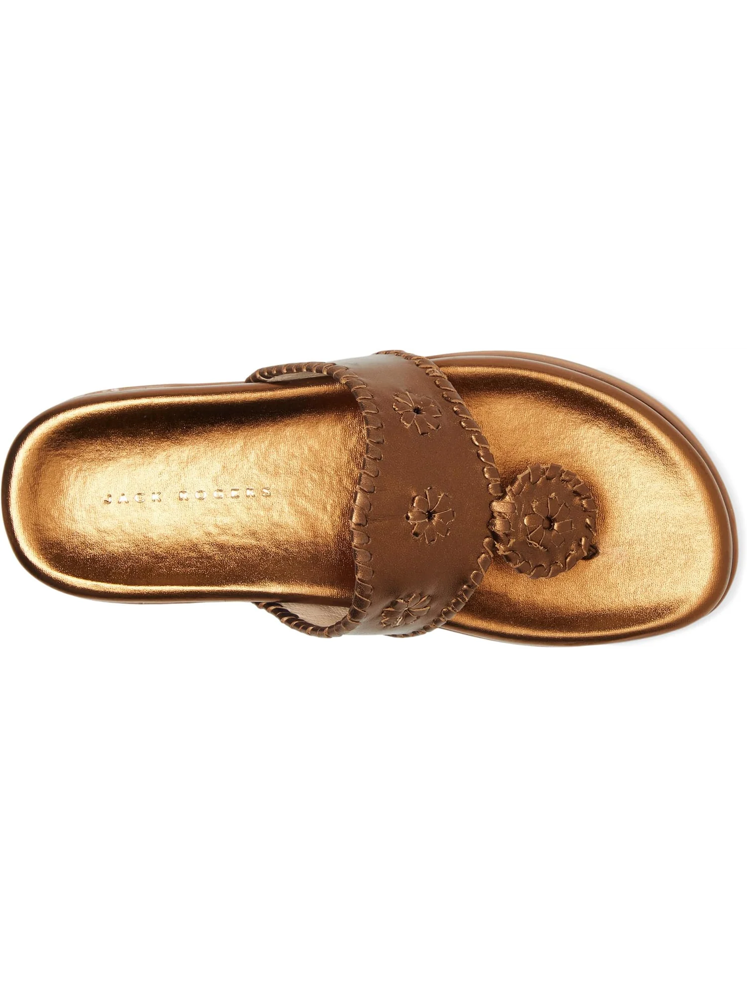 Женские спортивные сандалии Jacks - металлик наппа Jack Rogers — 2