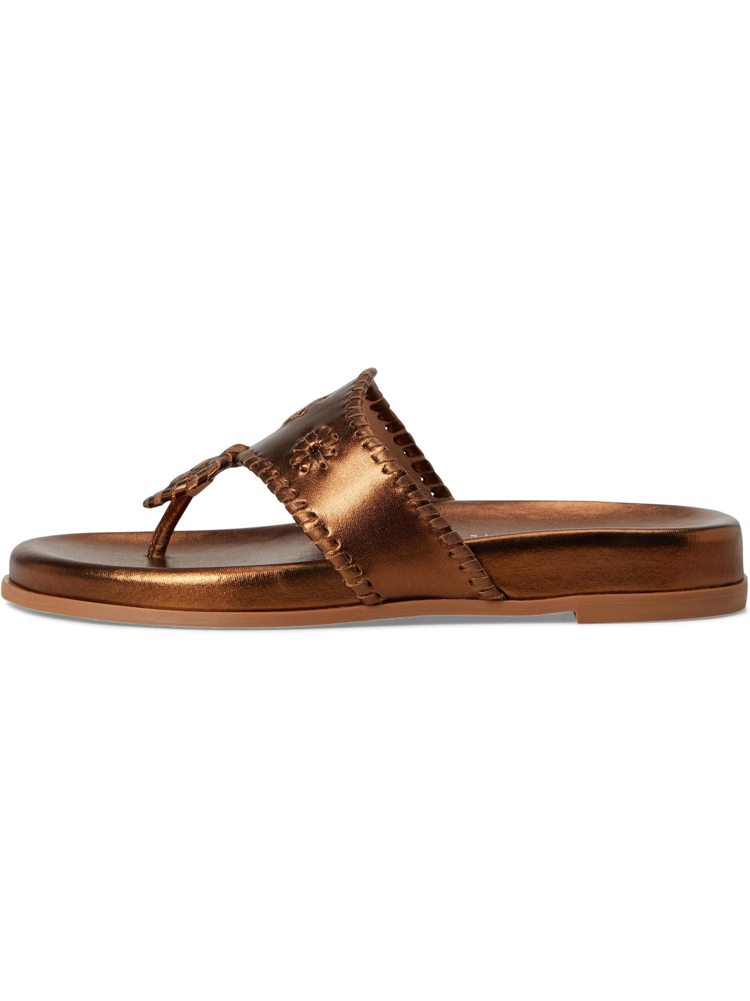 Женские спортивные сандалии Jacks - металлик наппа Jack Rogers — 4