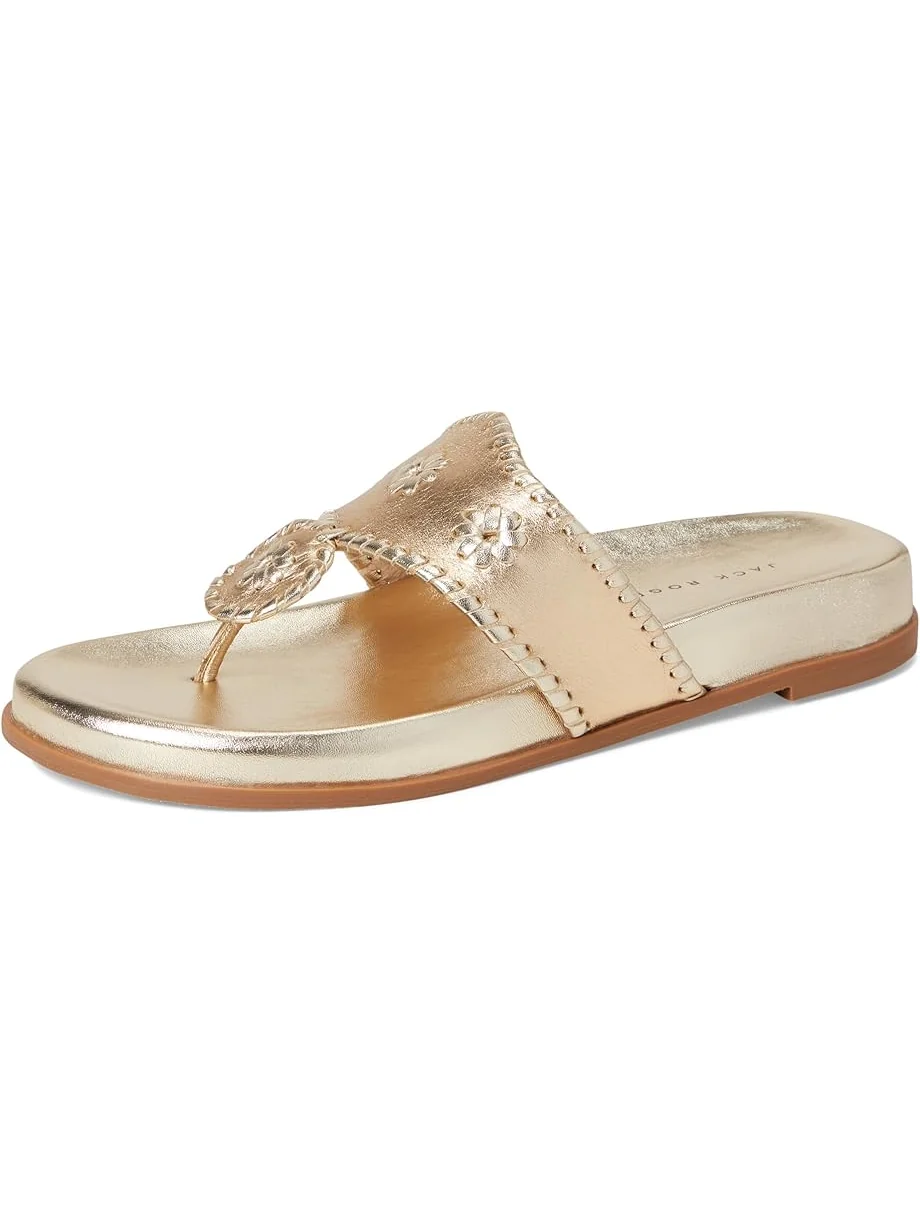 Сандалии Jack Rogers Jacks Sport Sandal - Metallic Nappa — 7