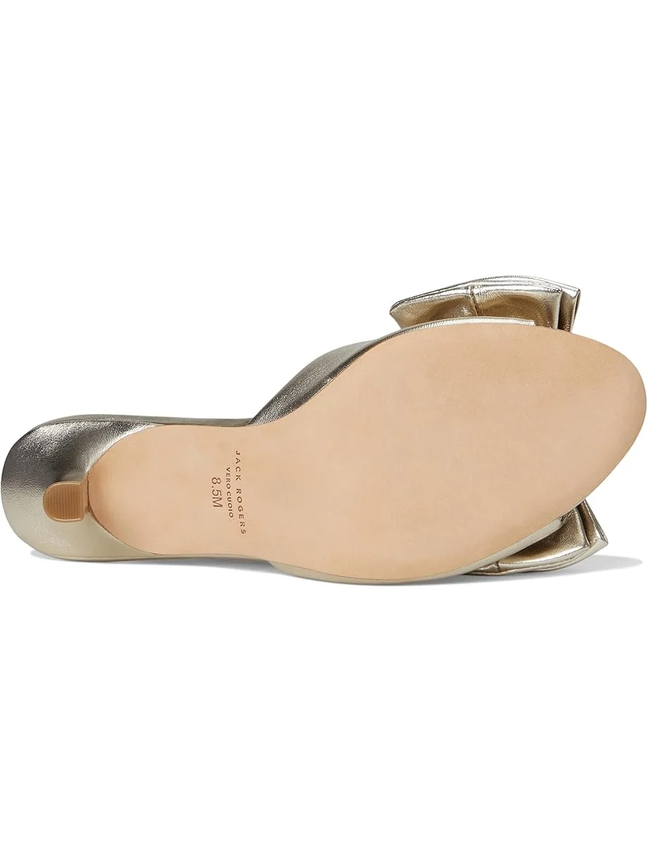 Туфли Jack Rogers Lola Bow Sandal - Metallic Nappa — 3