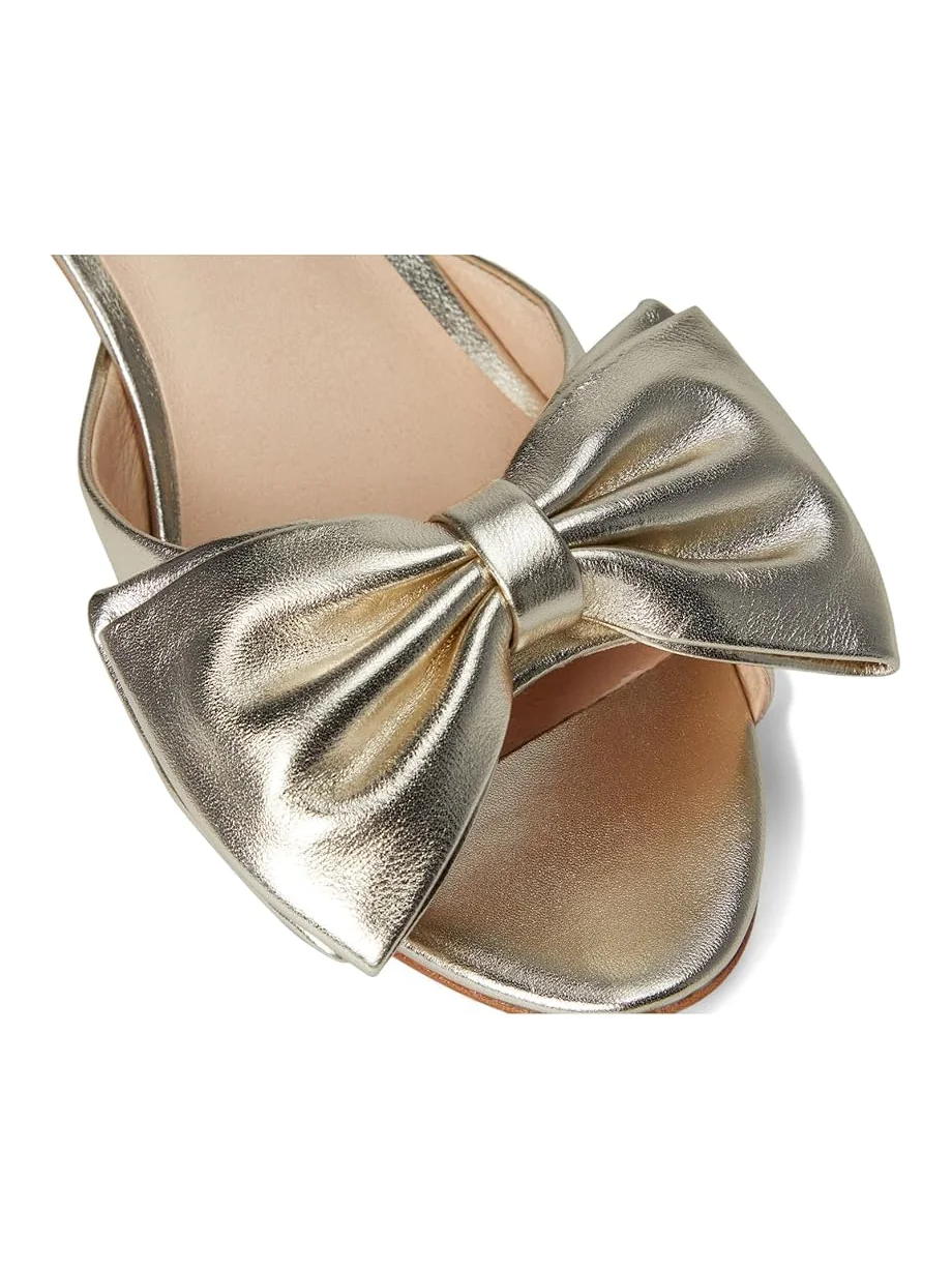 Туфли Jack Rogers Lola Bow Sandal - Metallic Nappa — 6