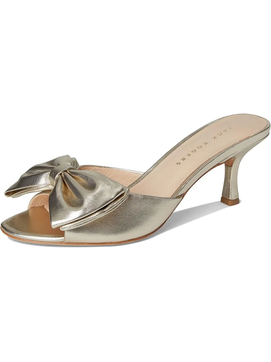 Туфли Jack Rogers Lola Bow Sandal - Metallic Nappa — 7