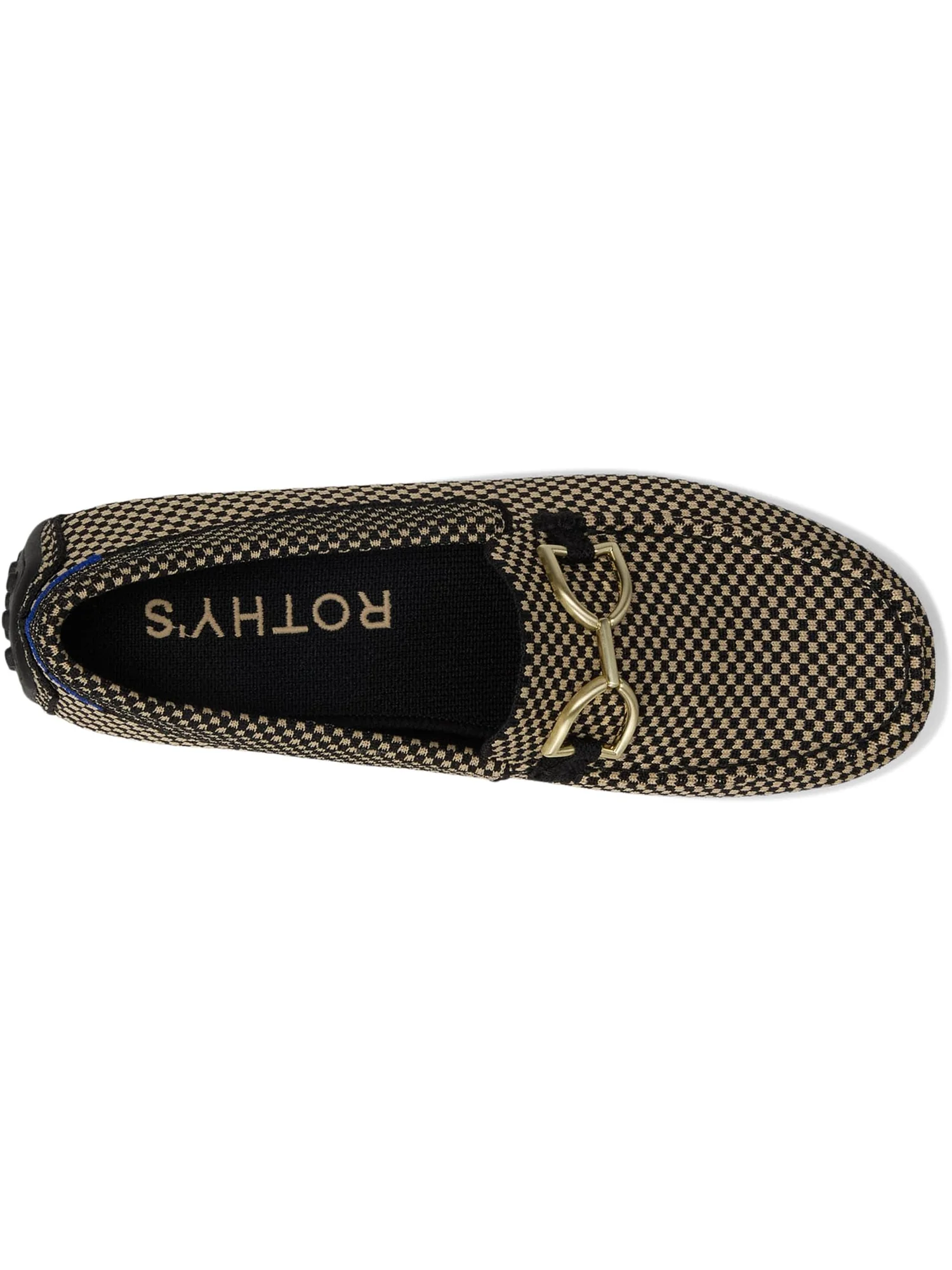 Лоферы Rothy's Women's The Double Bit Driver, Classic Micro Check — 2