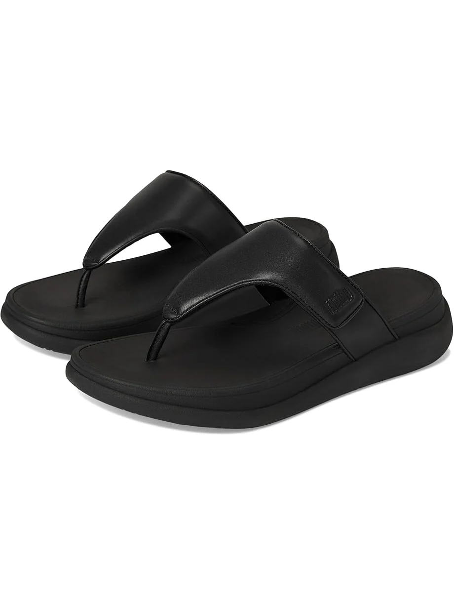 Сандалии FitFlop F-Mode Go Adjustable Flatform Toe-Post Sandals — 1