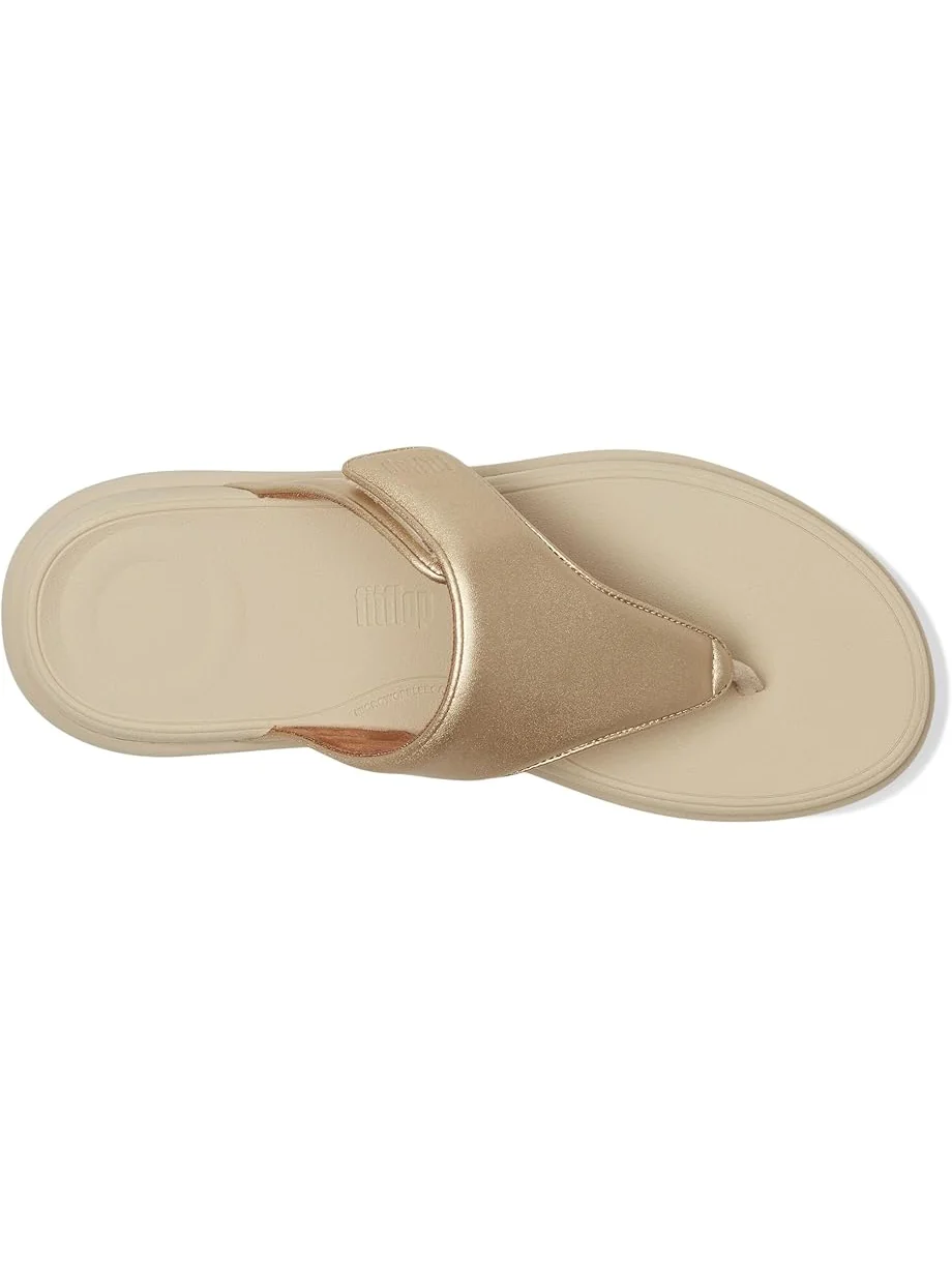 Сандалии FitFlop F-Mode Go Adjustable Flatform Toe-Post Sandals — 2