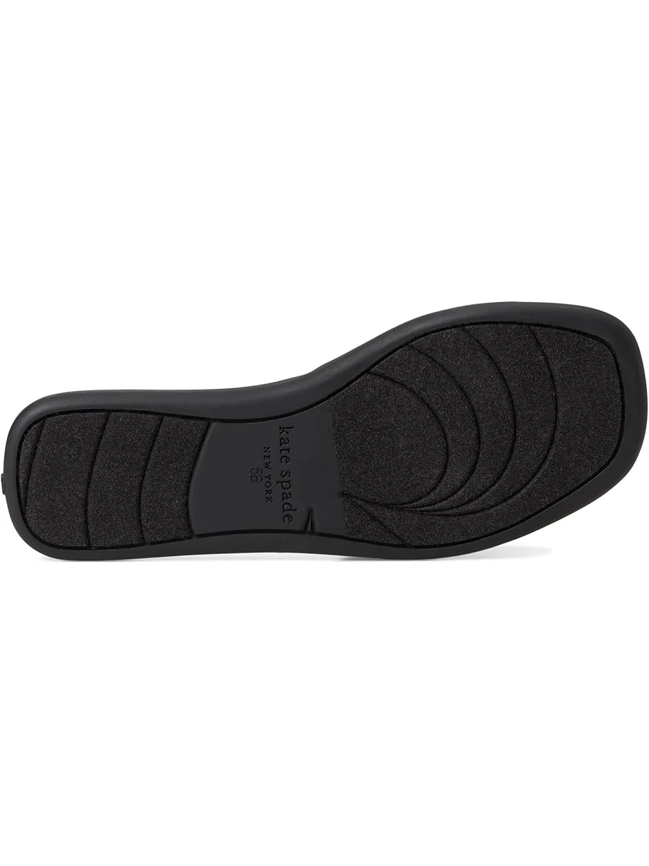 Сандалии Kate Spade New York Flourish Canvas Flat Sandals — 3