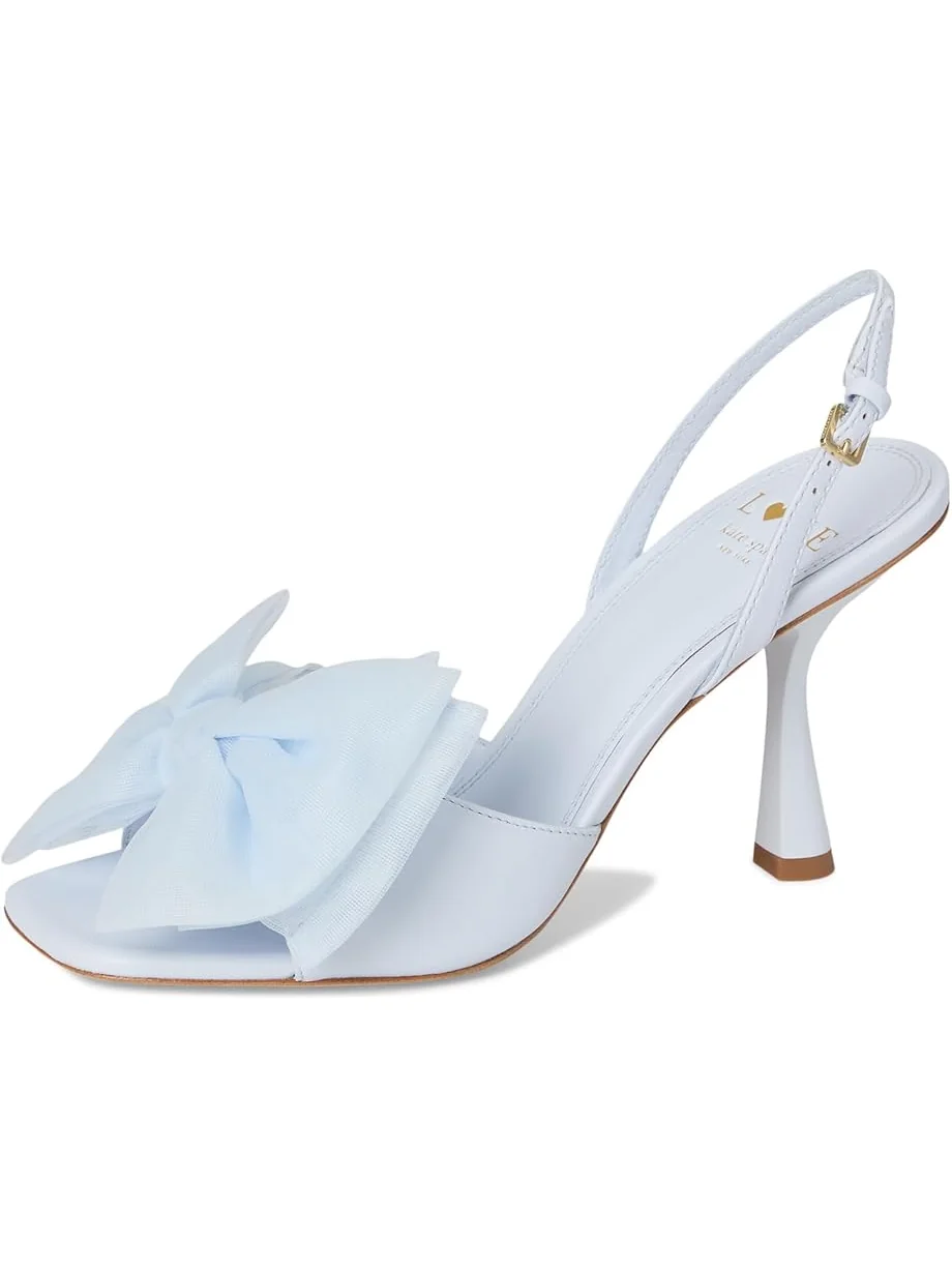 Туфли Kate Spade New York Beau Mesh Heeled Sandals, цвет Taro Milk — 7