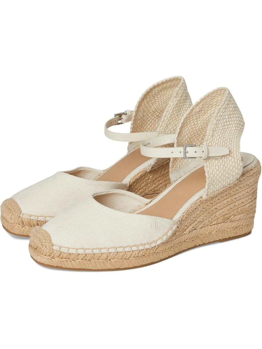 Туфли Lauren Ralph Lauren Robby Canvas & Jute Espadrille — прозрачный
