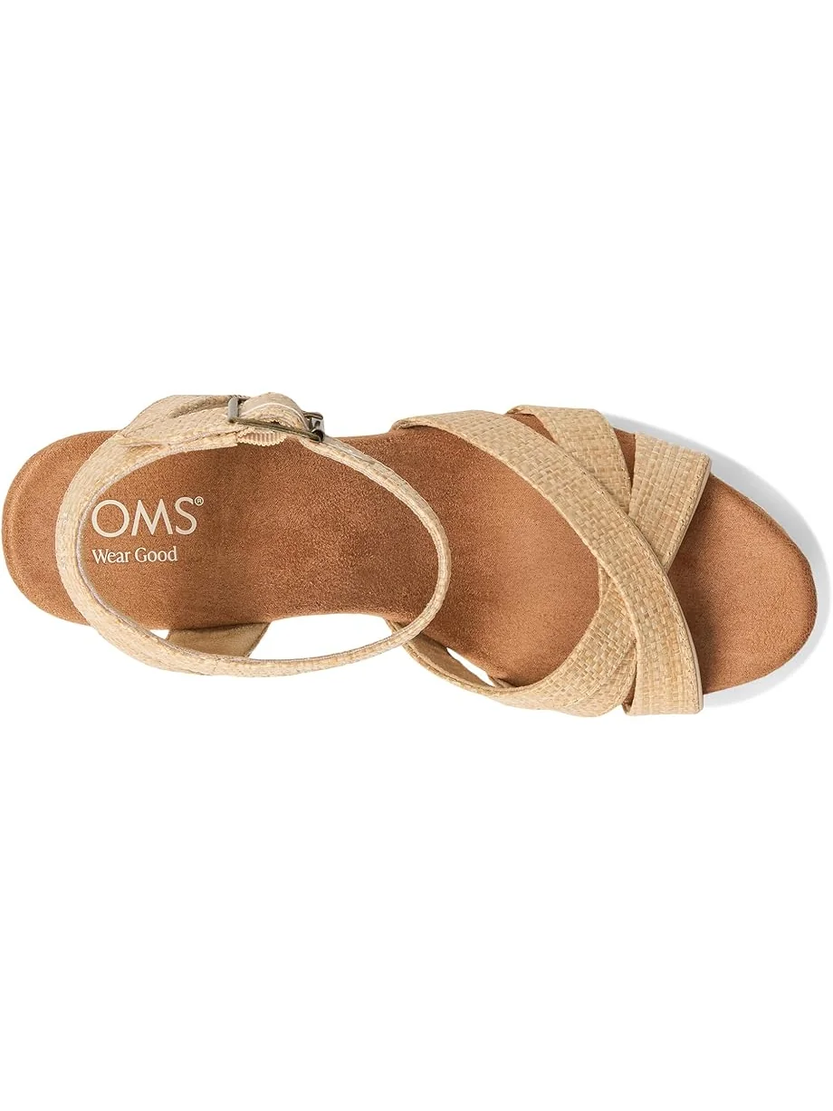Туфли TOMS Majorca Strappy, цвет Almond Raffia — 2