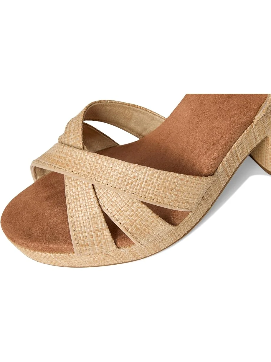 Туфли TOMS Majorca Strappy, цвет Almond Raffia — 6