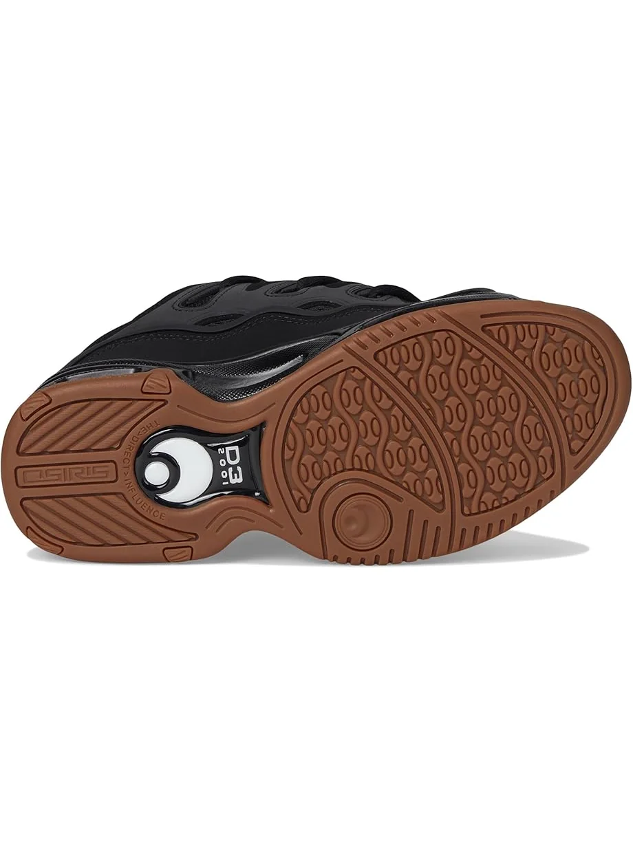 Кроссовки Osiris D3 2001 Black/Black/Gum — 3