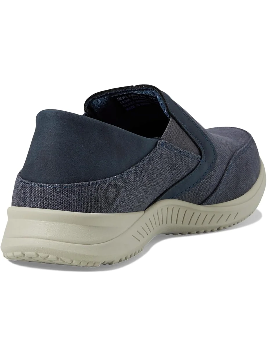 Кроссовки Nunn Bush Conway EZ Canvas Moccasin Toe Slip-On Easy Slip-In Loafer — 5