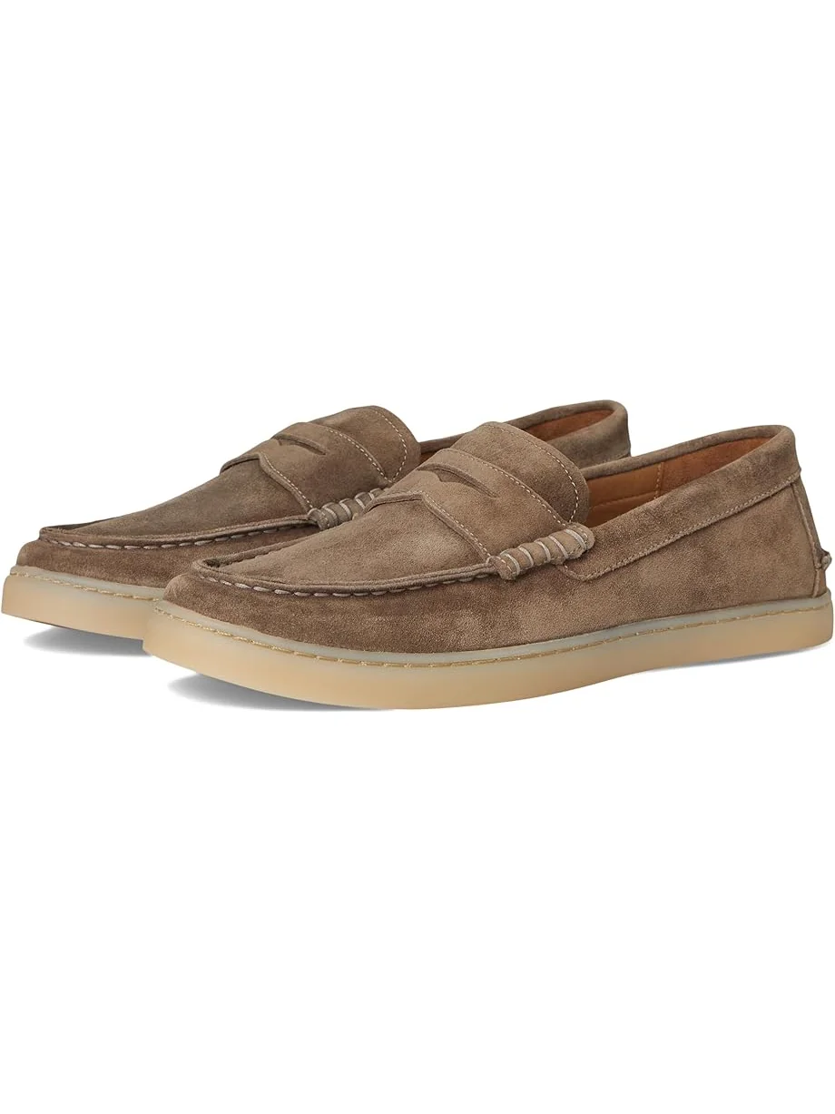 Лоферы johnnie-O Santa Monica Suede — коричневый