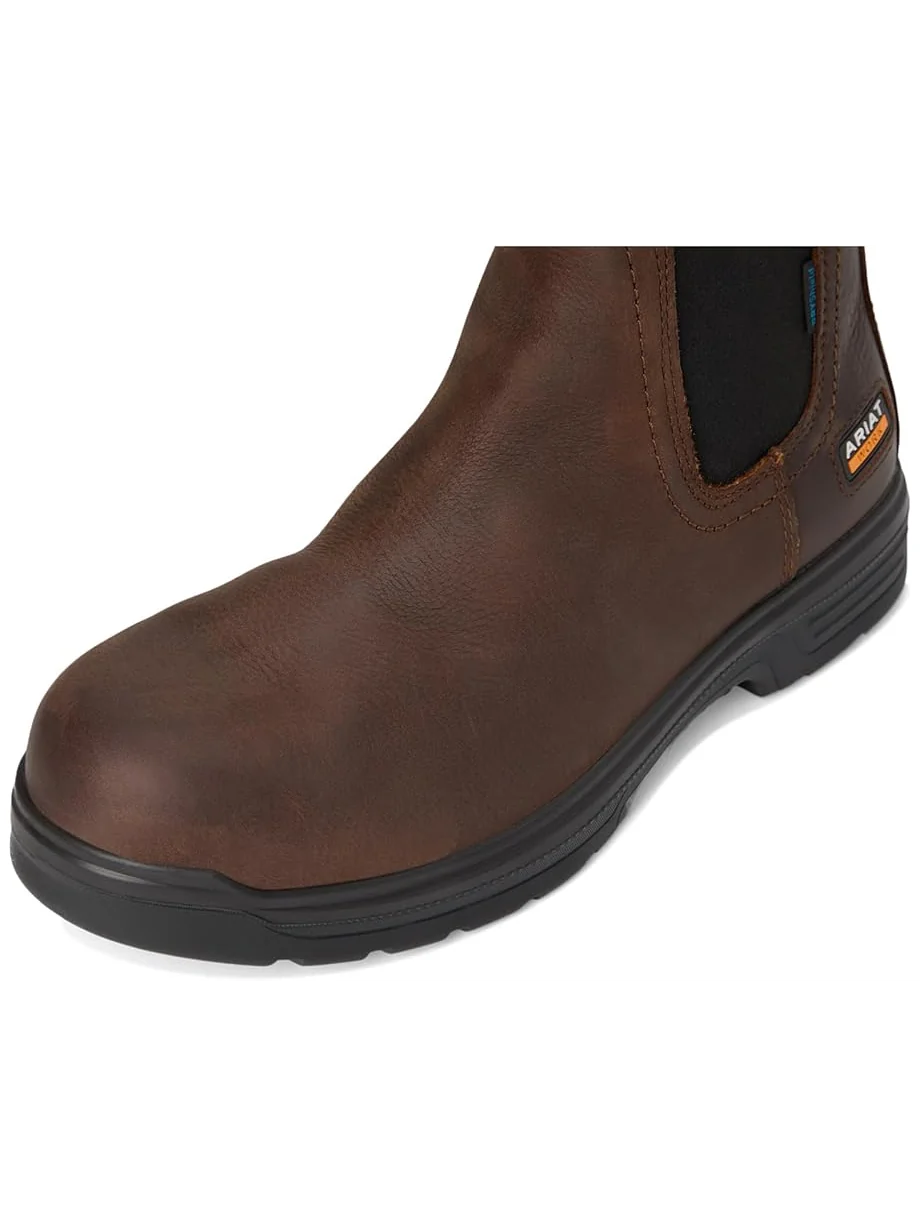 Ботинки Ariat Turbo Chelsea CSA Waterproof Carbon Toe Work Boots — 2