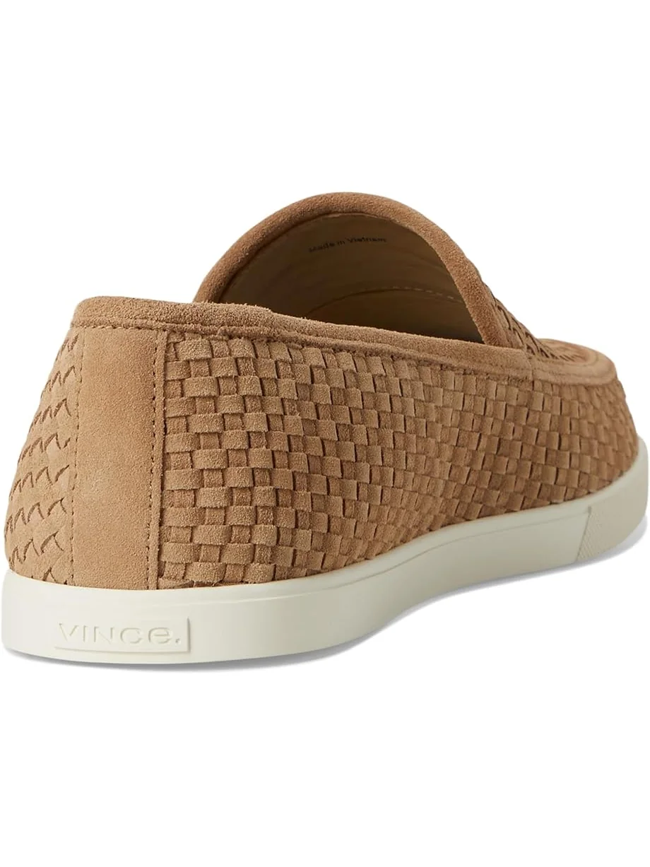 Лоферы Vince Sonoma, цвет New Camel Woven Suede — 5