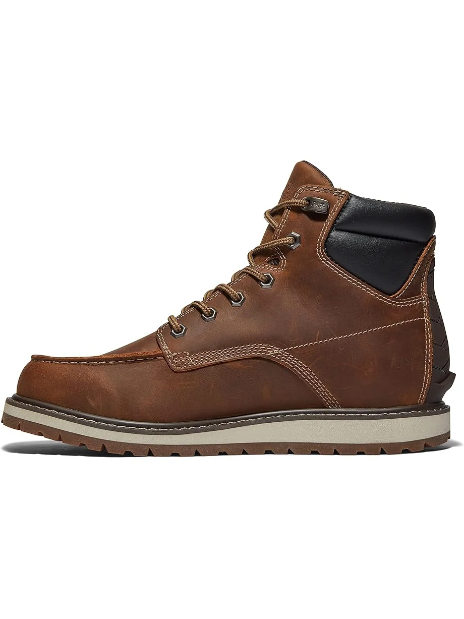 Ботинки мужские Timberland PRO Irvine Wedge кожаные с мягким носком — 4