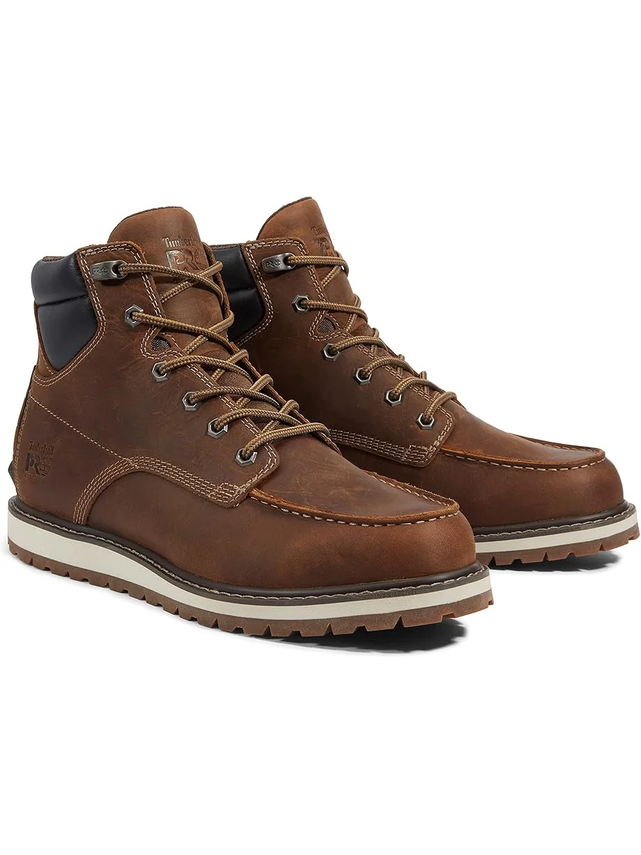 Ботинки мужские Timberland PRO Irvine Wedge кожаные с мягким носком — 6