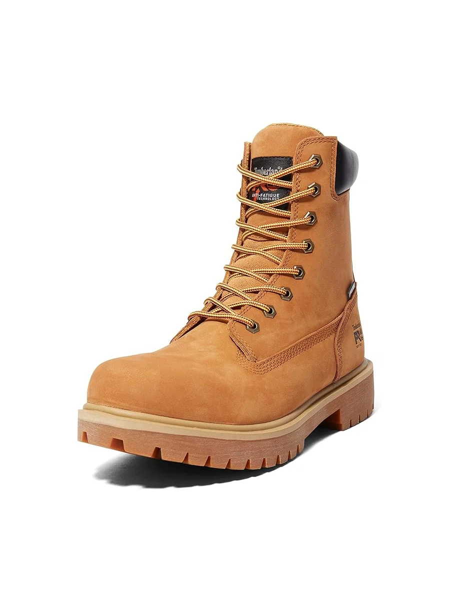 Ботинки мужские Timberland PRO Direct Attach водонепроницаемые высокие пшеничные — 2