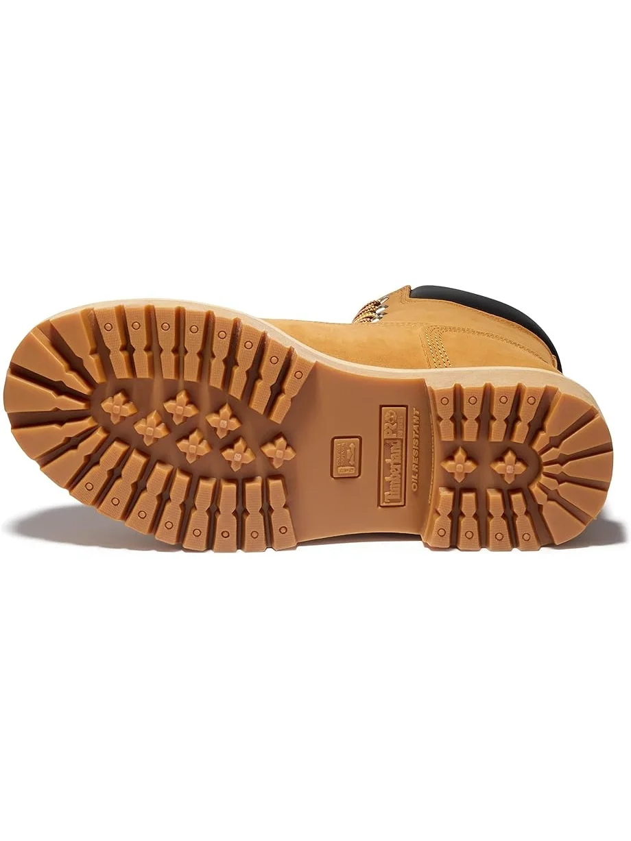 Ботинки мужские Timberland PRO Direct Attach водонепроницаемые высокие пшеничные — 4
