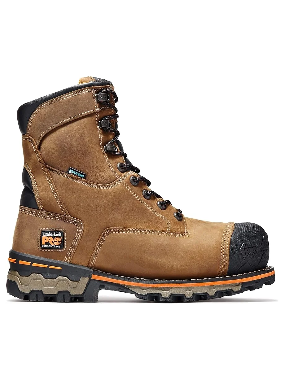 Мужские ботинки Timberland PRO Boondock, водонепроницаемые, с композитным защитным носком — 5