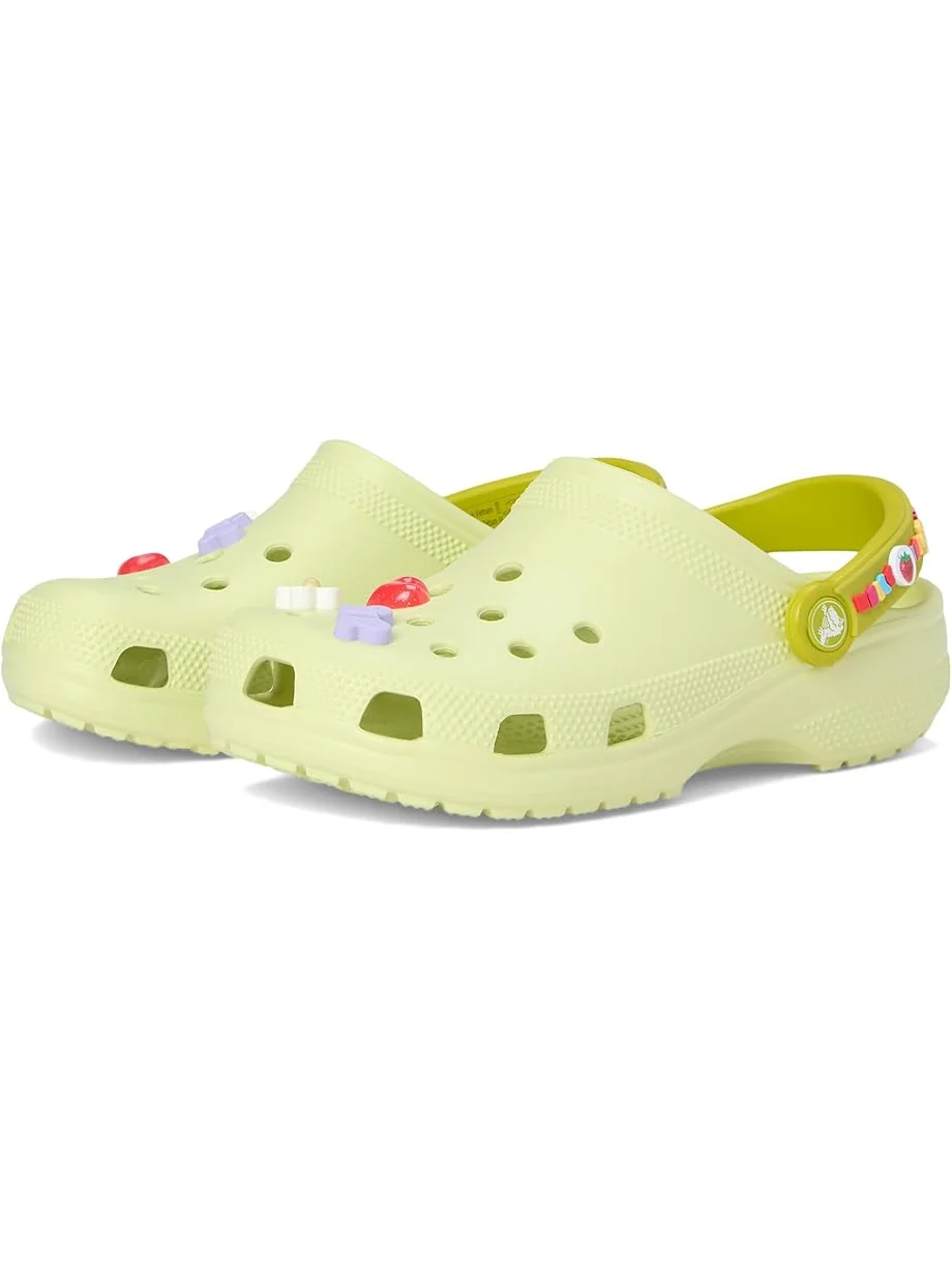 Сабо Crocs Kids Classic Clogs with Jibbitz Shoe Charms — зеленый