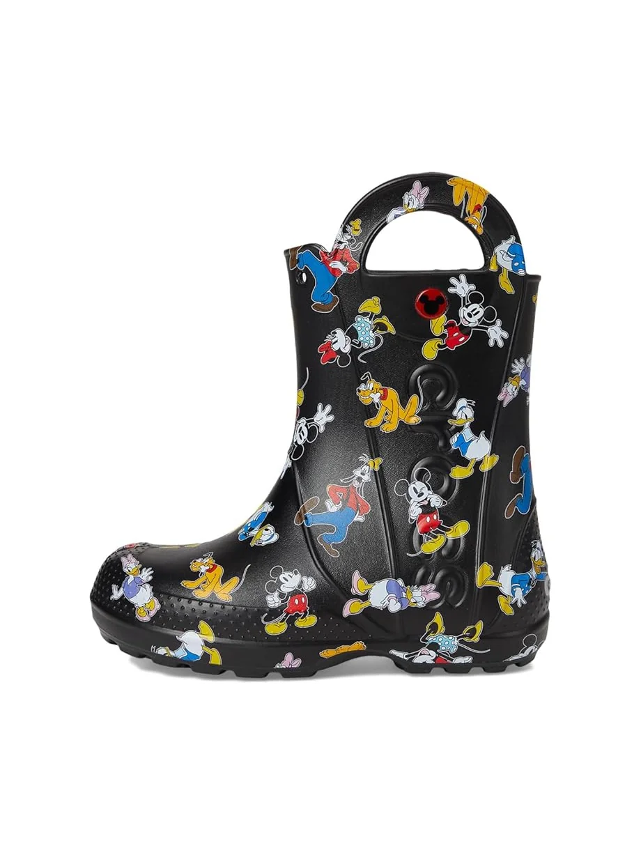 Ботинки Crocs Kids Handle It Rain Boots, цвет Mickey & Friends — 4
