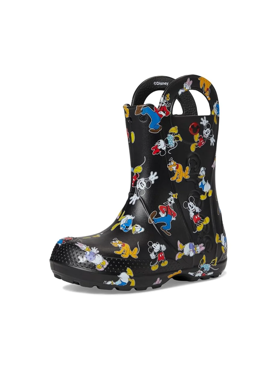 Ботинки Crocs Kids Handle It Rain Boots, цвет Mickey & Friends — 7