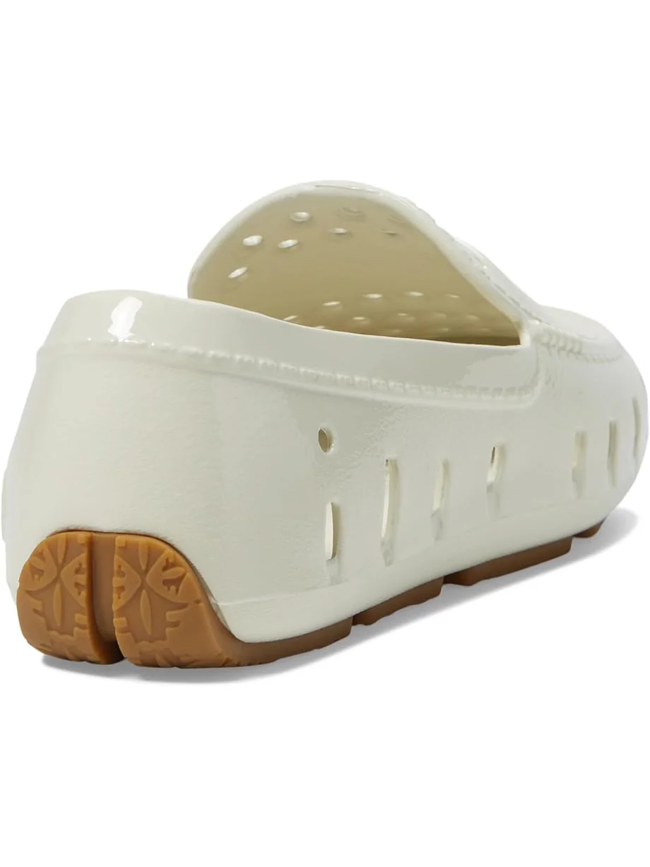 Лоферы Floafers Kids Prodigy Driver Patent, цвет Bone Patent/Gum — 5
