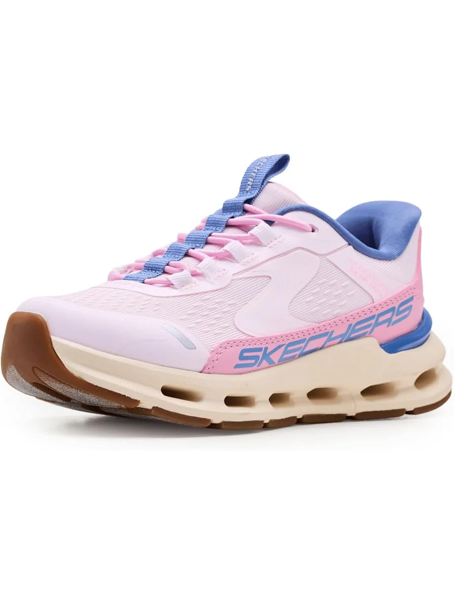 Женские кроссовки SKECHERS KIDS Hands Free Slip-Ins, Glide-Step + - Vista Lane 303654L (Little Kid/Big Kid), розовый