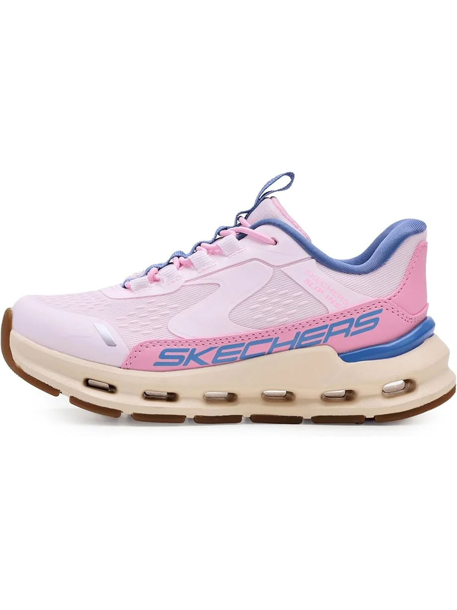 Женские кроссовки SKECHERS KIDS Hands Free Slip-Ins, Glide-Step + - Vista Lane 303654L (Little Kid/Big Kid), розовый