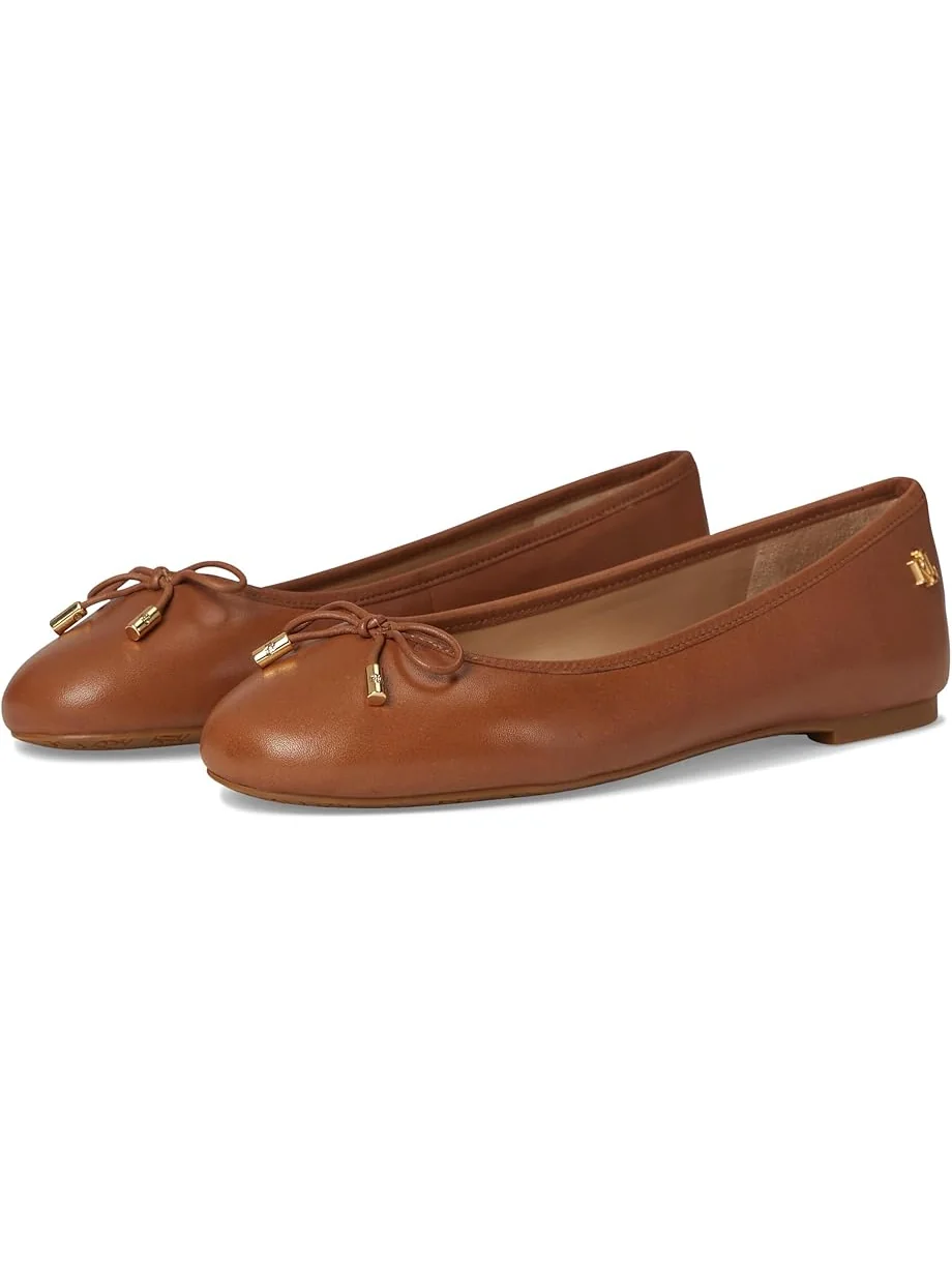 Балетки Lauren Ralph Lauren Jayna Flat — бежевый