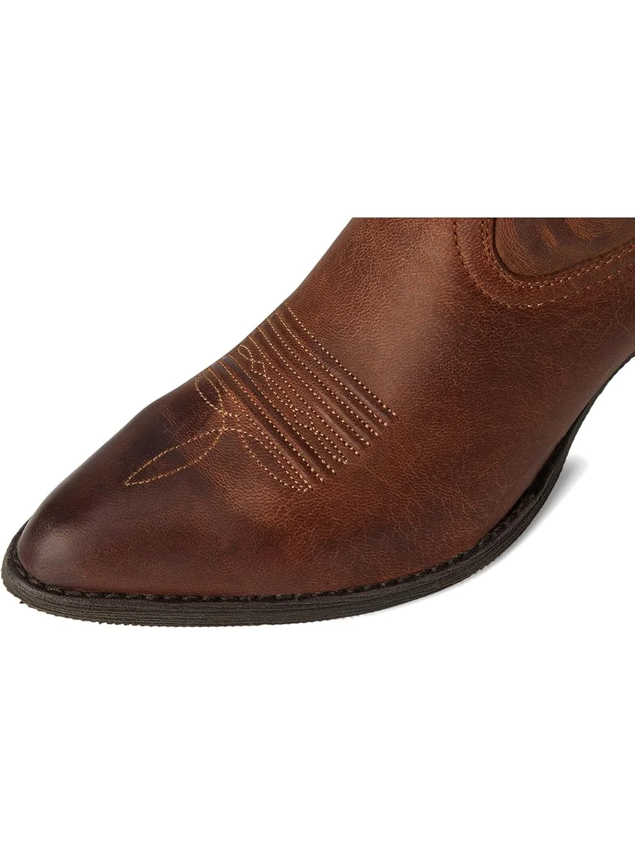Женские ковбойские сапоги Ariat Round Up Collins кожаные — 2