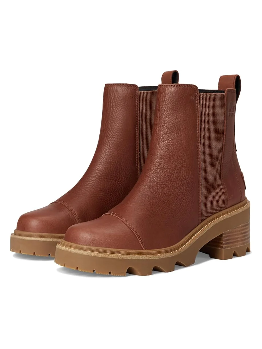 Ботинки женские челси SOREL Joan Now кожаные высокие — 1