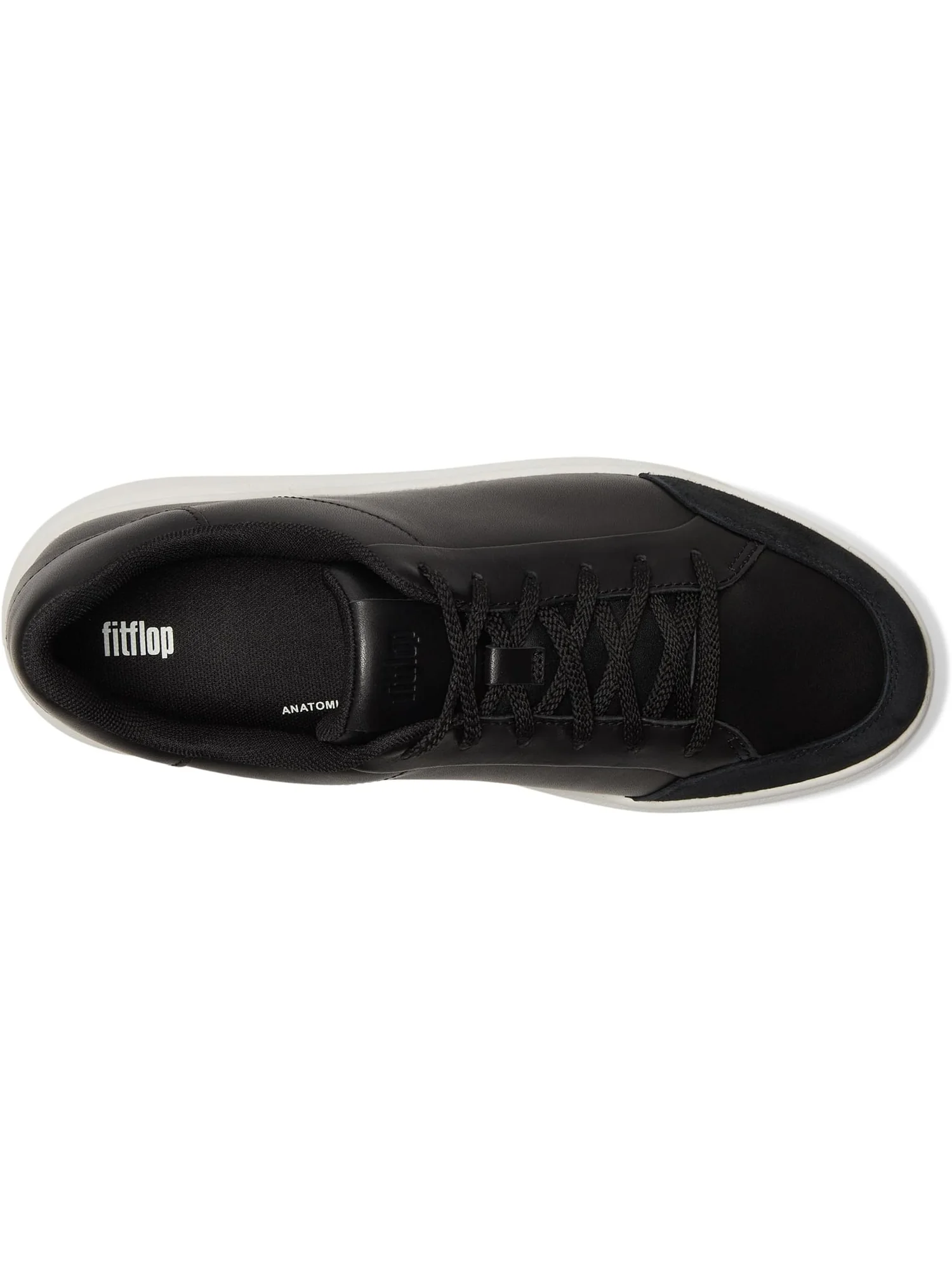 Кроссовки FitFlop Rtg Leather/Suede Sneakers — 2