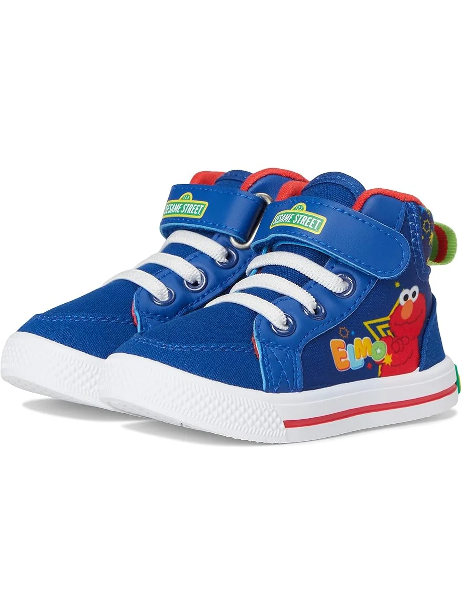 Кроссовки Josmo Sesame Stree Elmo High Top Sneaker(Toddler/Little Kid) — синий