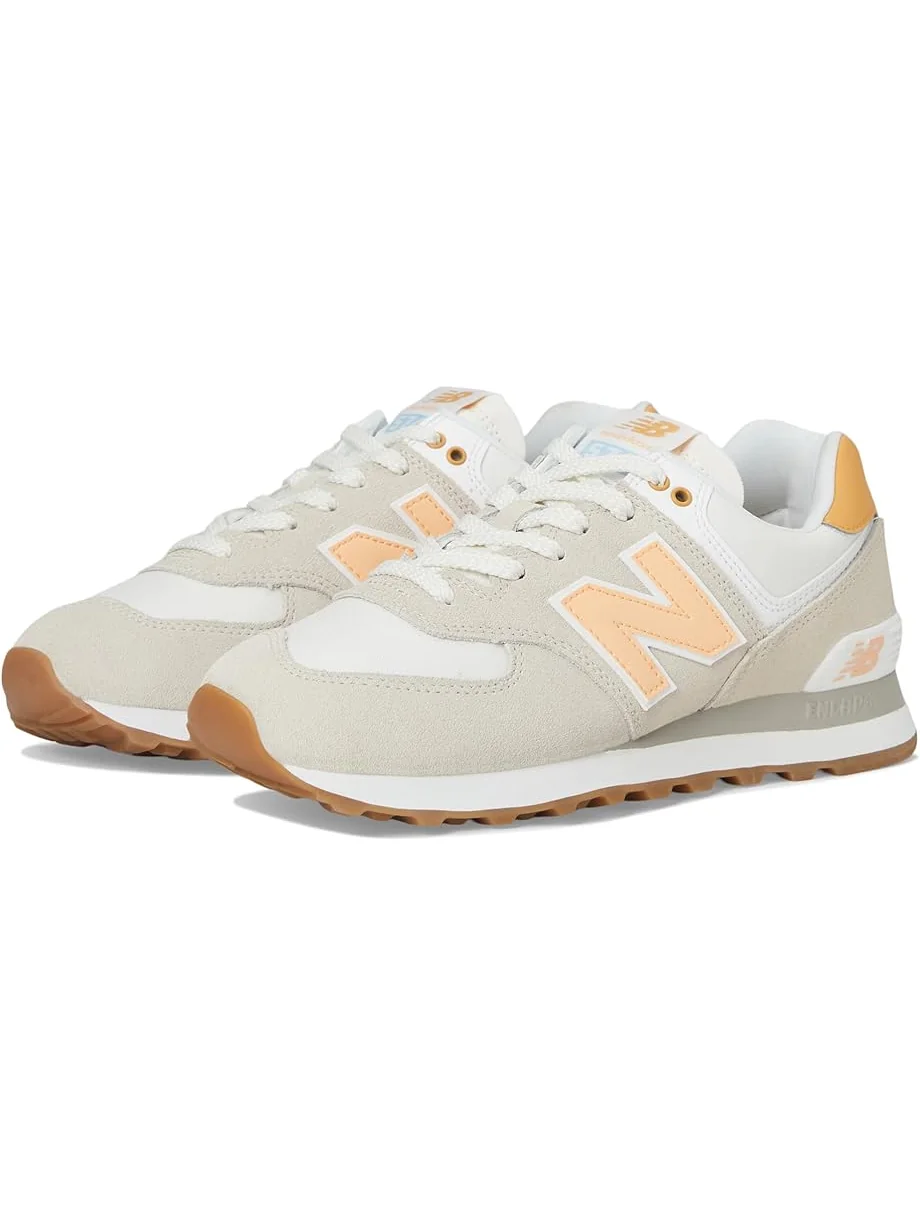 Кроссовки New Balance Classics 574 — оранжевый
