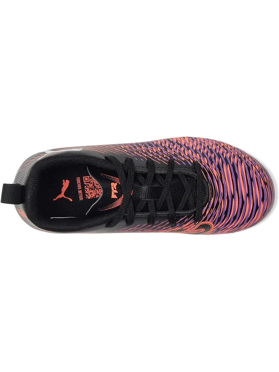 Кроссовки PUMA Kids Future 8 Play Firm Ground/Artificial Ground — изображение 2 из 7, черный/белый/красный
