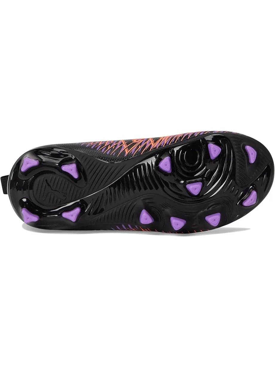 Кроссовки PUMA Kids Future 8 Play Firm Ground/Artificial Ground — изображение 3 из 7, черный/белый/красный