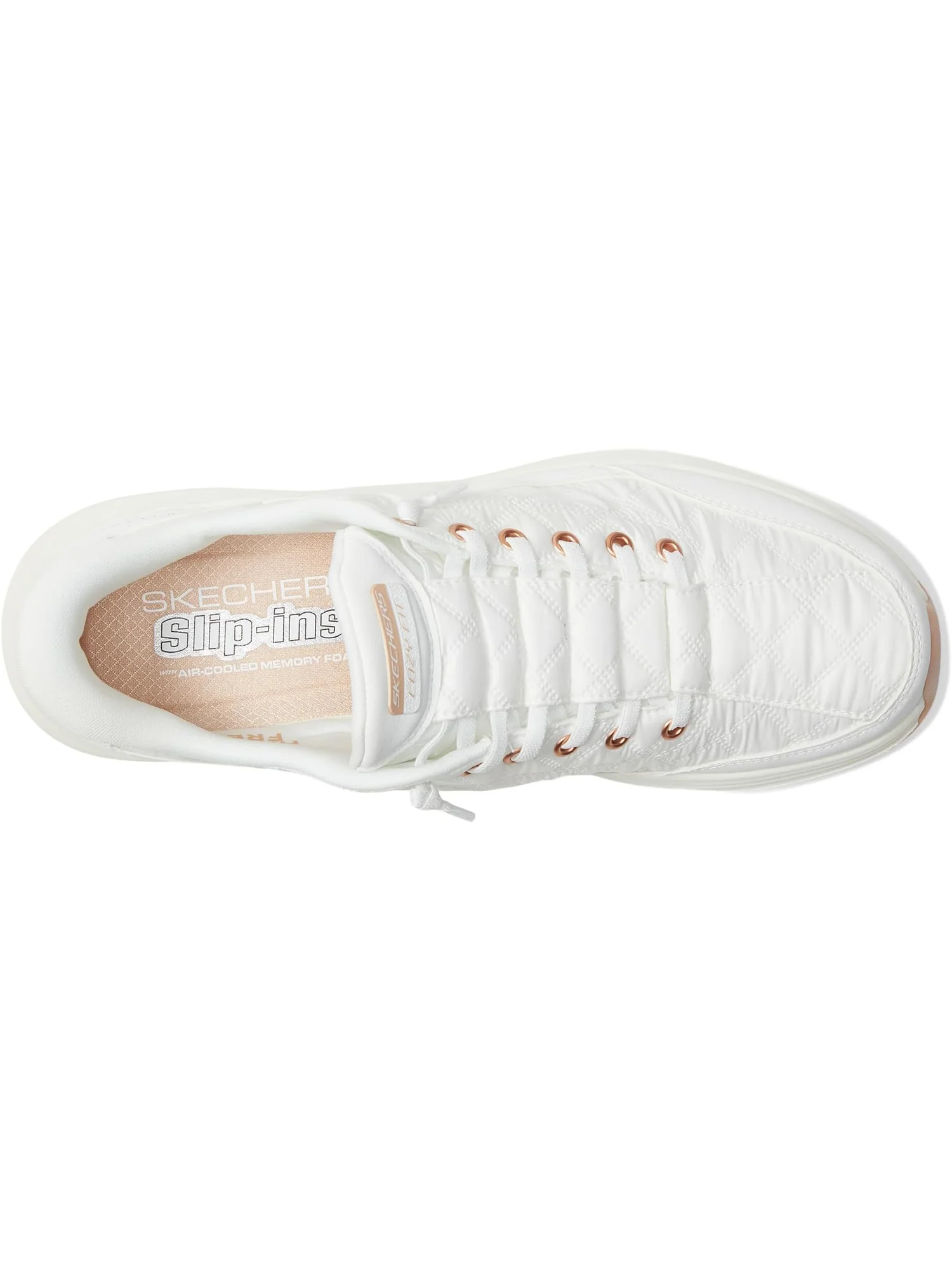 Кроссовки SKECHERS Women's Contour Foam - Cozy Fit Golden Hour Hands Free Slip-Ins — 2