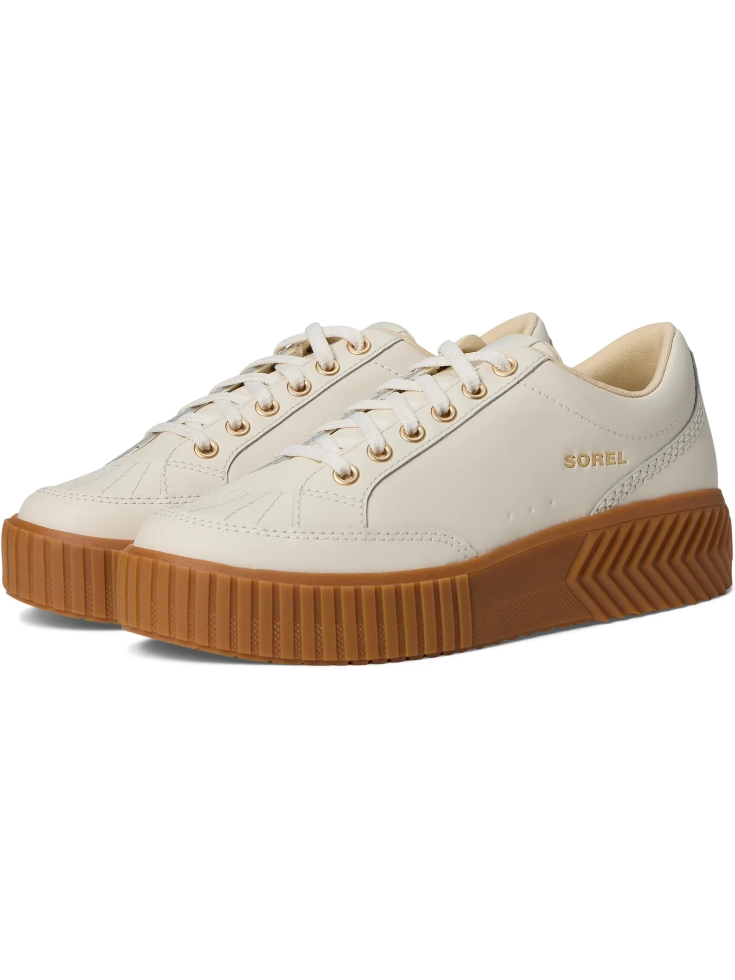 Кроссовки SOREL Women's Ona Ave Low Sneaker — изображение 1 из 7, меловой