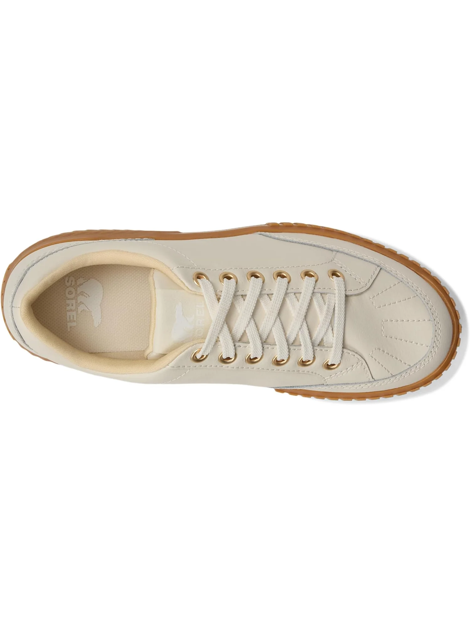 Кроссовки SOREL Women's Ona Ave Low Sneaker — изображение 2 из 7, меловой
