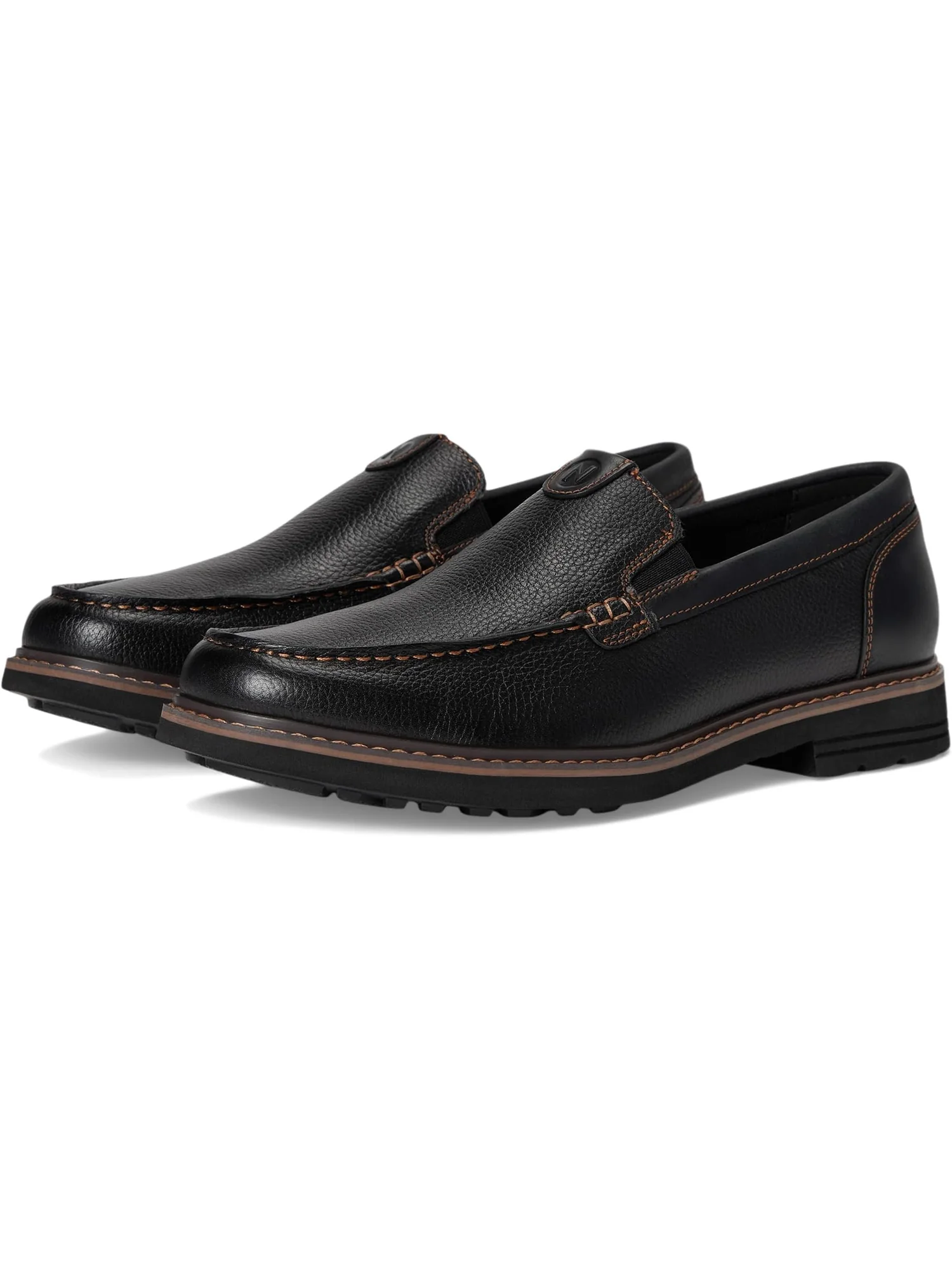 Лоферы Nunn Bush Owen II Moc Toe Venetian Loafer Lightweight and Comfortable Slip-On — 1